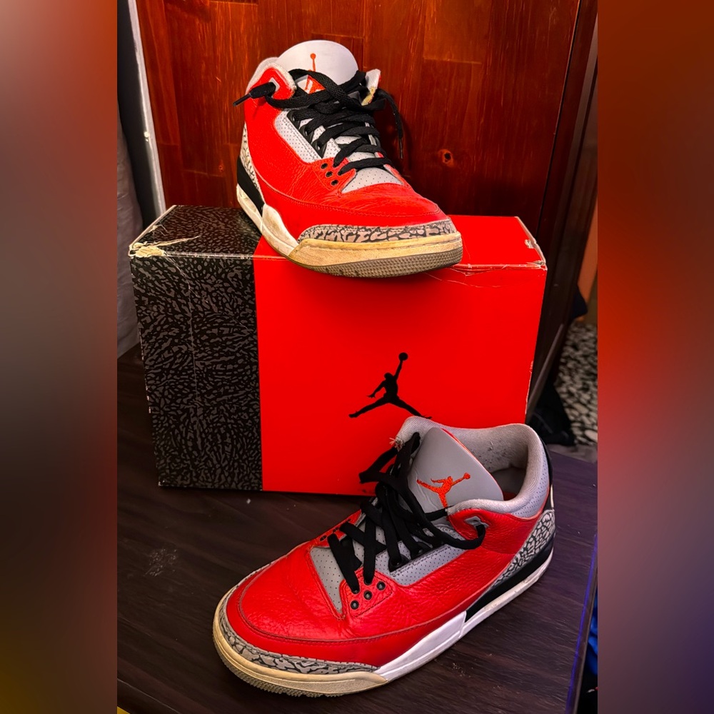 Jordan 3 Retro SE Unite size 9.5 mid quality 100% authentic StockX verified